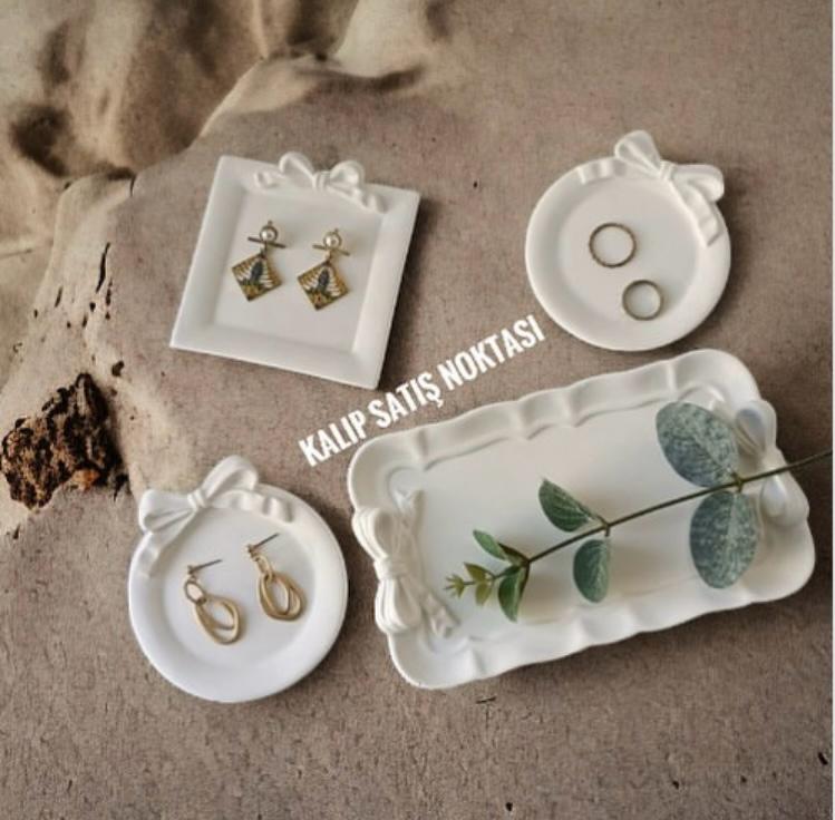 Fiyonklu Tepsi Silikon Kalıp